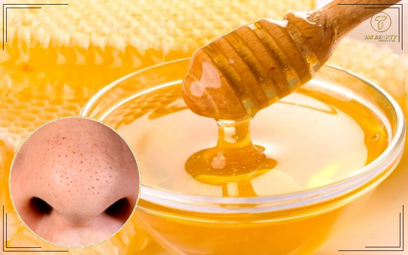 Cách trị mụn cám ở mũi bằng mật ong